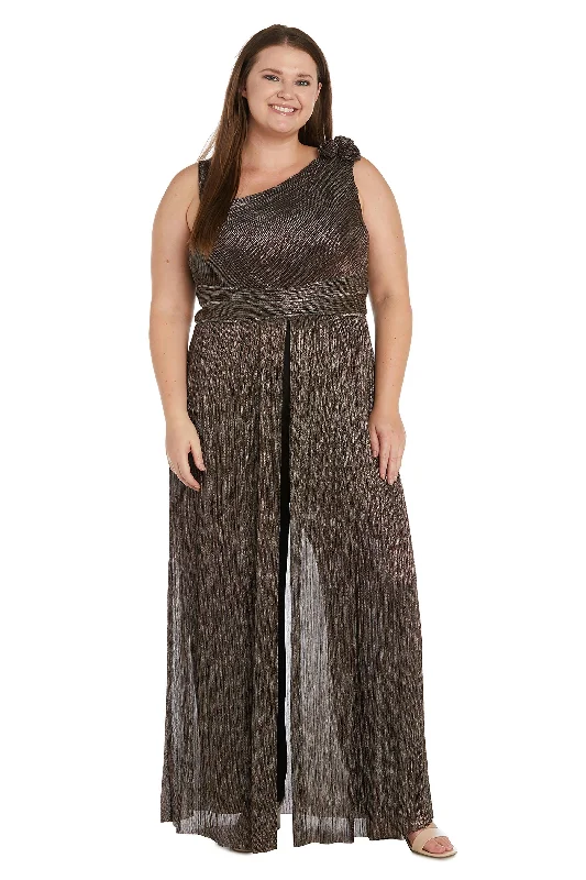 R&M Richards 9628W Formal Plus Size Jumpsuit