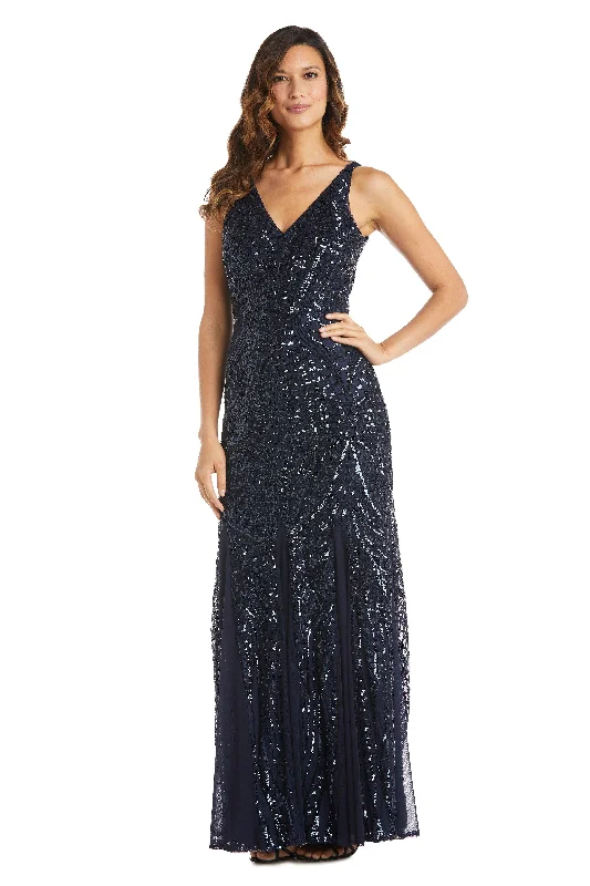 Nightway Long Formal Sequins Dress 21685