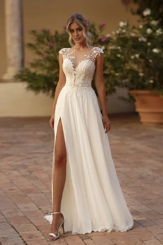 Wedding Dress Mermaid Lace Beach Bridal Dress Formal Women's Dresses