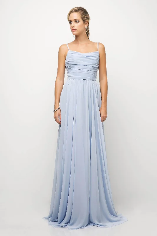 Cinderella Divine UR136 Long Formal Sleeveless Chiffon Prom Gown