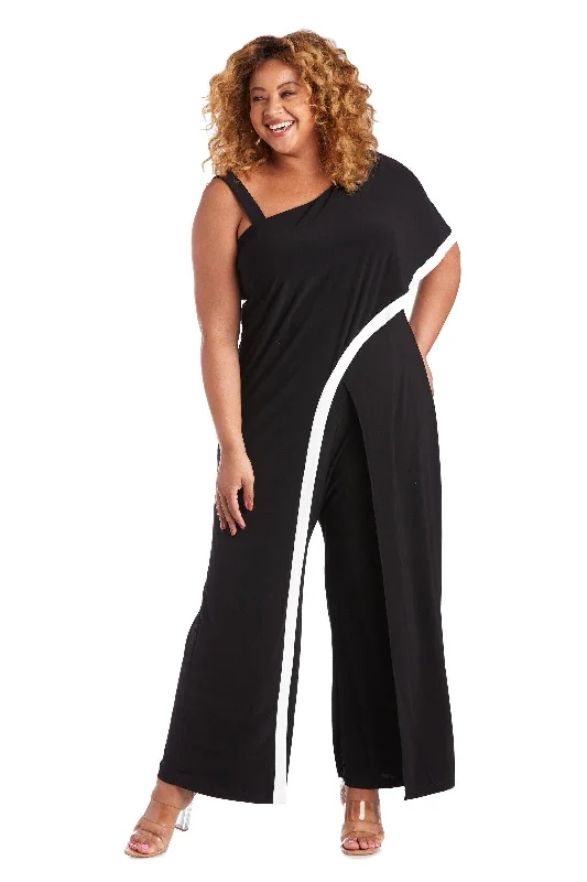 R&M Richards 7438W Plus Size Formal Jumpsuit Sale