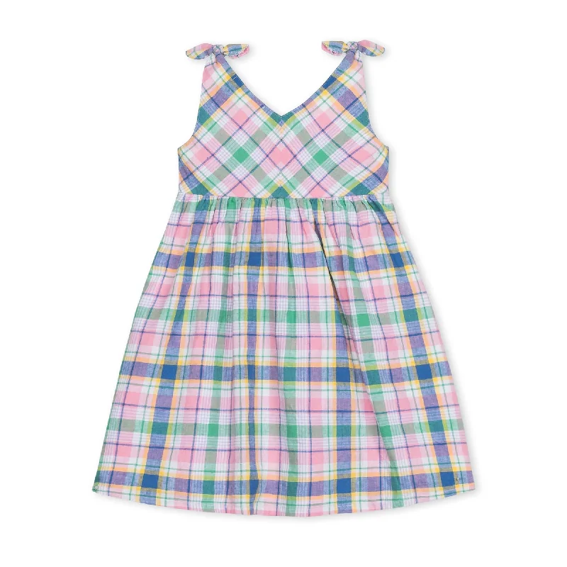 Bow Shoulder Swing Dress - Baby