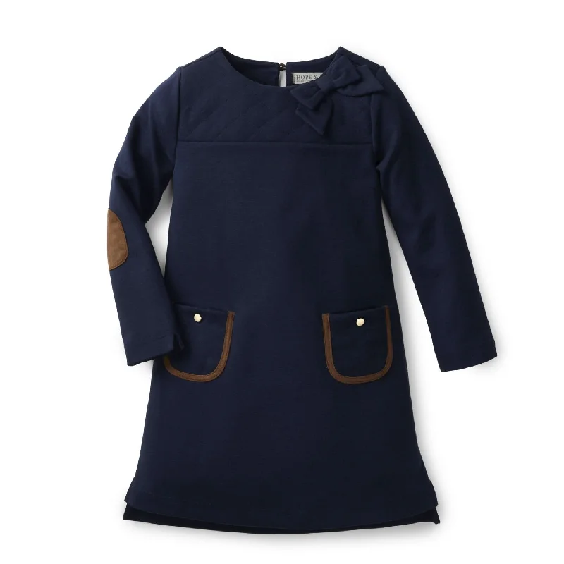 Quilted Ponte Riding Dress - Baby