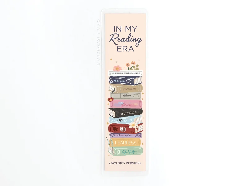 In My Reading Era Laminated Bookmark