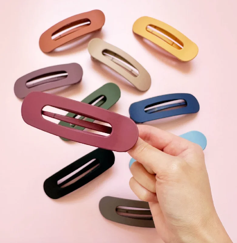 Jumbo Matte Lay Flat Hair Clips