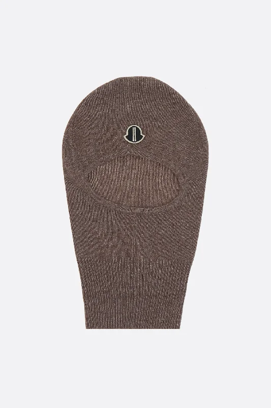 Skull wool and cashmere balaclava