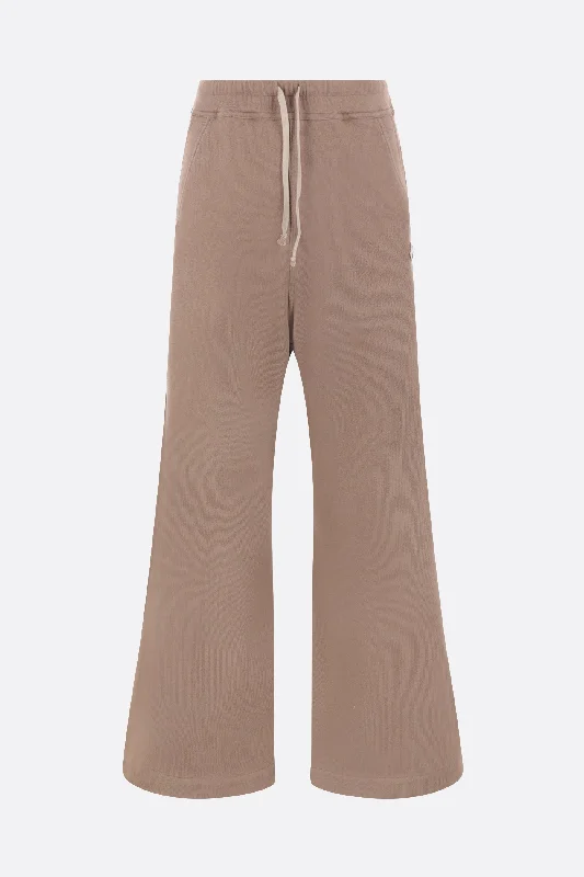 Belas wide-leg jersey trousers