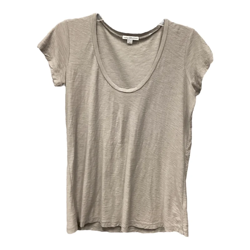 Top Short Sleeve Basic By James Perse In Grey, Size: 2