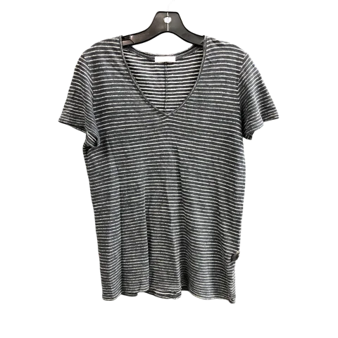 Top Short Sleeve Designer By Rag & Bones Jeans In Striped Pattern, Size: Xs