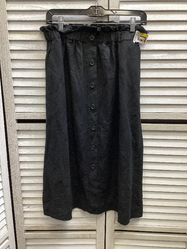 Skirt Maxi By Madewell In Black, Size: S