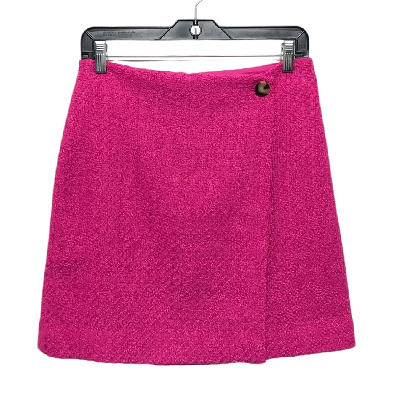 Skirt Mini & Short By Ann Taylor In Pink, Size: 4