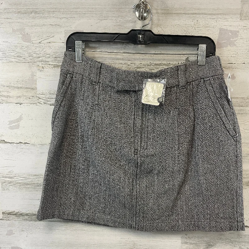 Skirt Mini & Short By Free People In Grey, Size: S