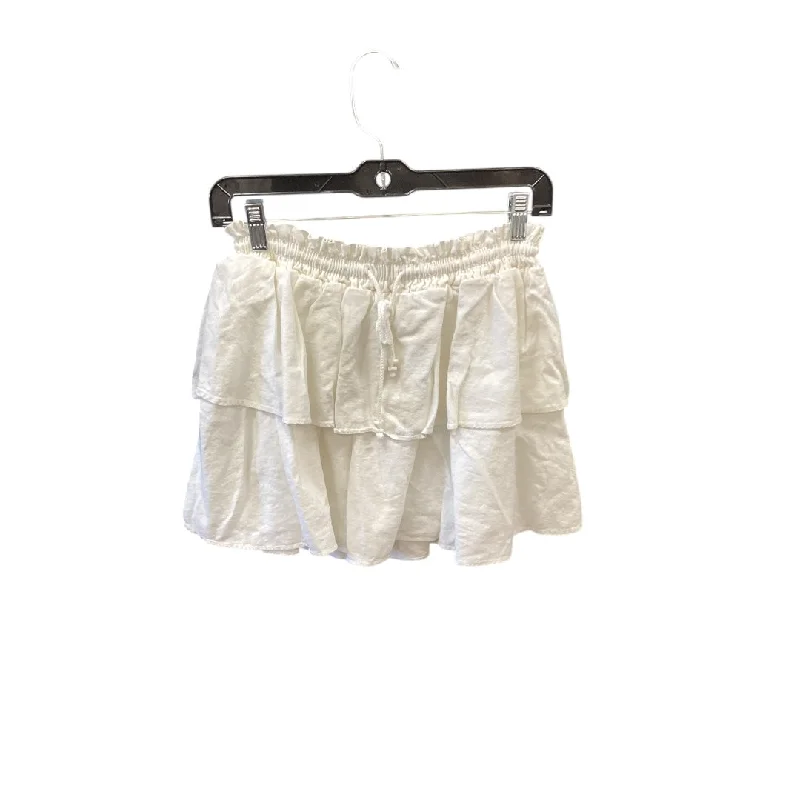 Skirt Mini & Short By Target-designer In White, Size: S