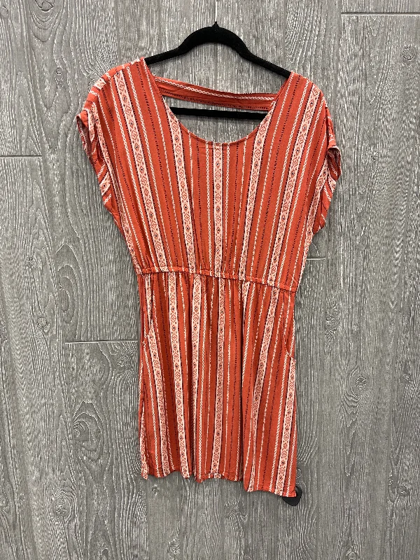 Dress Casual Short By Pink Republic In Orange, Size: M