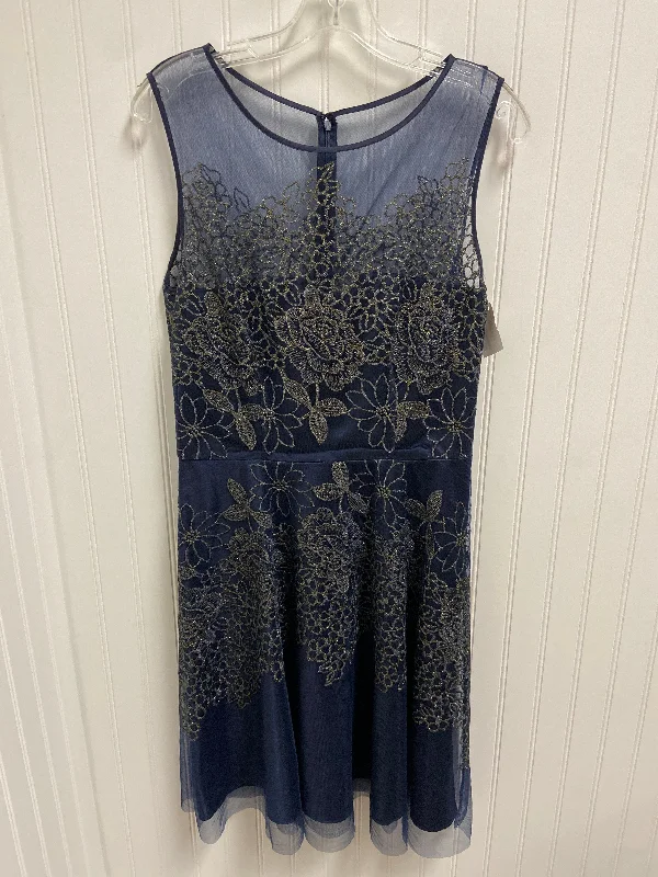 Dress Party Short By Tahari By Arthur Levine In Navy, Size: M