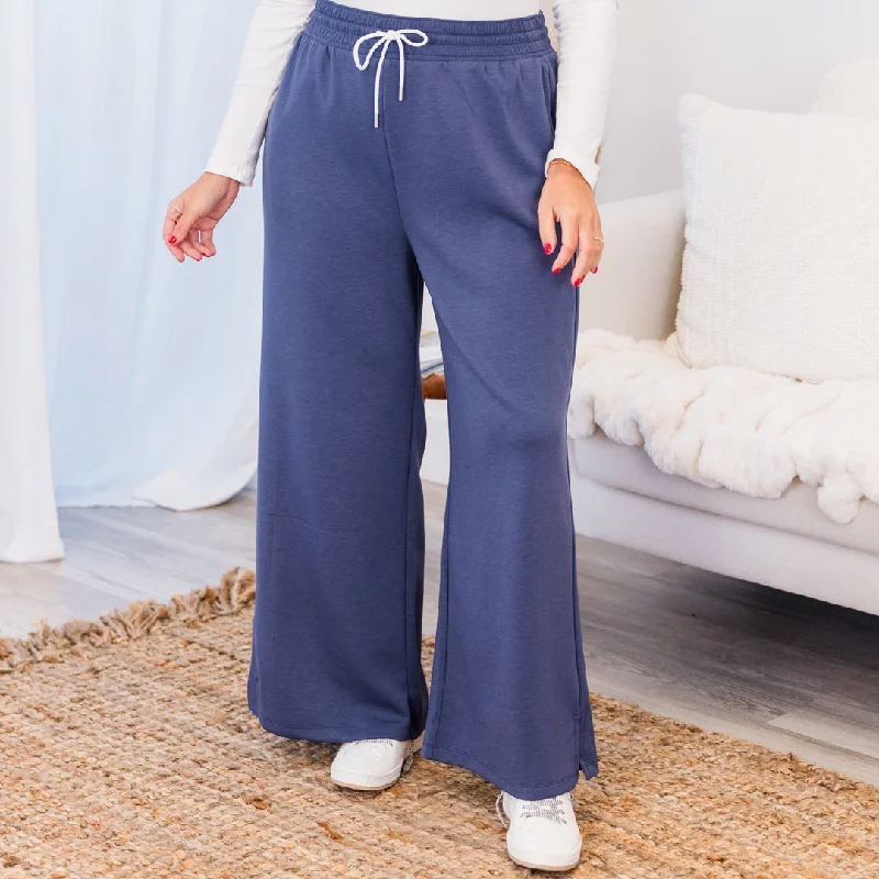 Loungin' With You Pant, Blue Indigo