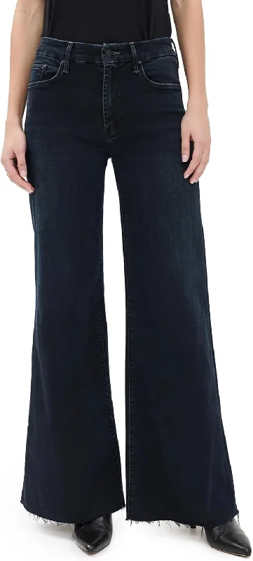 Mother Women's The Roller Fray Jeans, Night in Venice