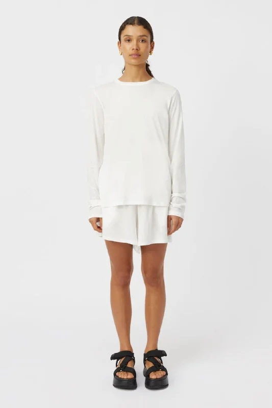 Camilla and Marc Simone Long Sleeve Top - Soft White