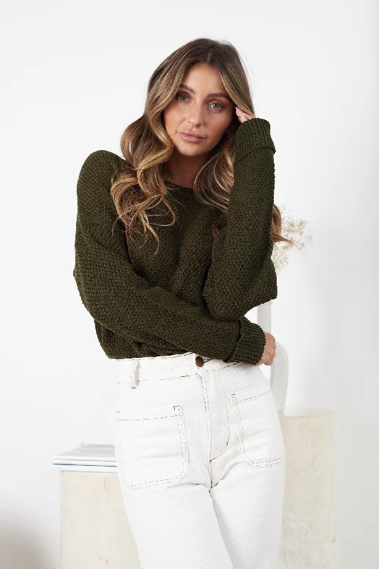 Mandy Knit - Khaki