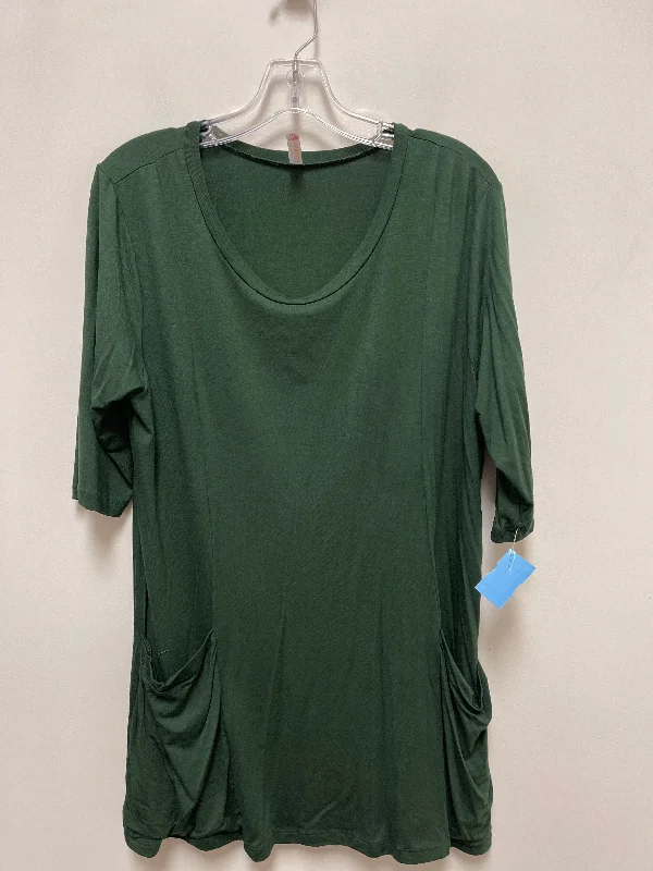 Top Long Sleeve By Clothes Mentor In Green, Size: Xl