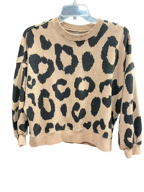 Top Long Sleeve By Pistola In Leopard Print, Size: S