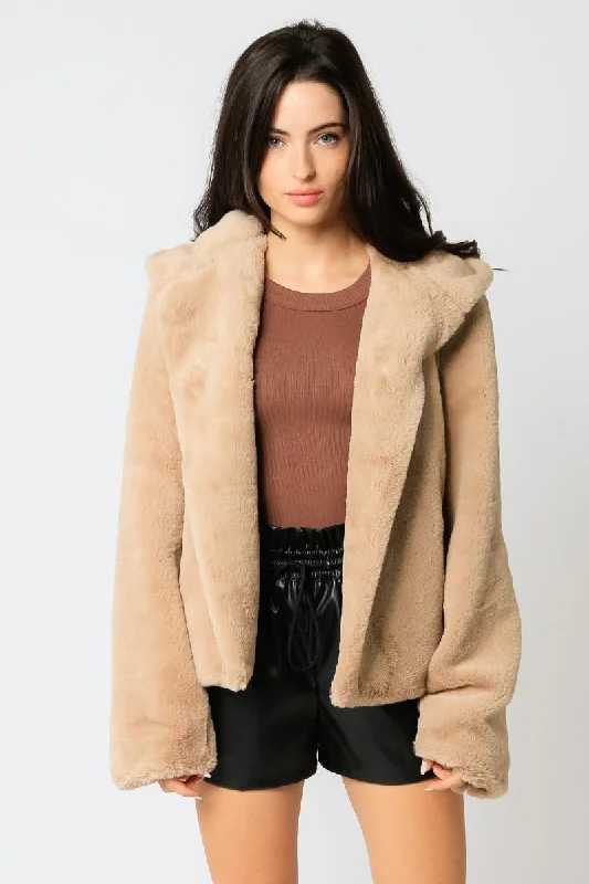 Faux Fur Jacket